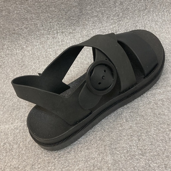 NWOT - PVC Rubber Women’s Casual Summer Sandals - Sz 37 - Picture 12 of 14